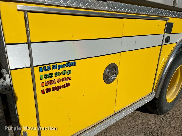 image for item DQ1030 1996 Ford F700  fire truck