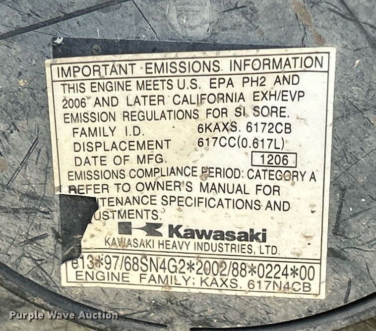 image for item DQ1036 2006  John Deere Gator HXP  utility vehicle