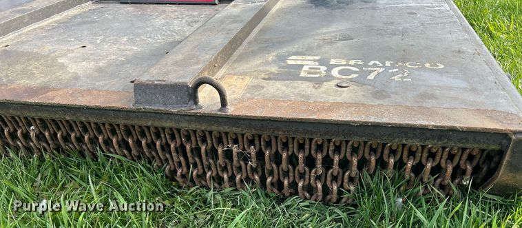 image for item DQ1038 Bradco BC72  skid steer rotary mower