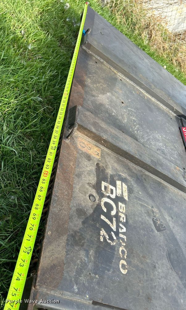 image for item DQ1038 Bradco BC72  skid steer rotary mower