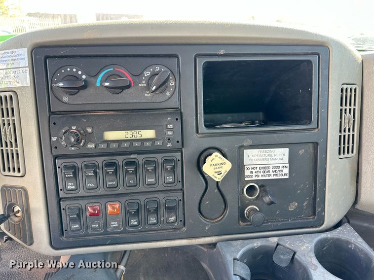 image for item DQ1496 2012 International WorkStar 7400  sewer jetter truck