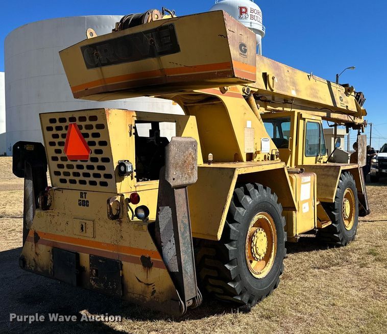 image for item DQ1497 1980 Grove RT58C  crane