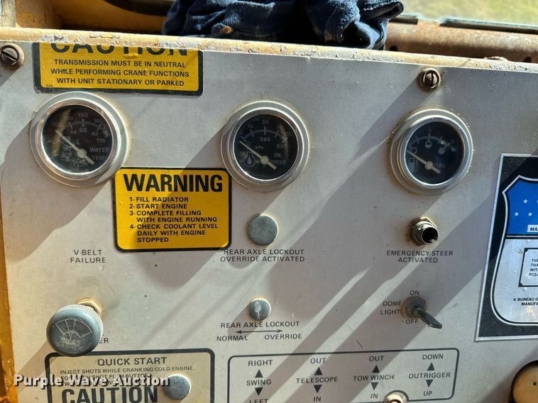 image for item DQ1497 1980 Grove RT58C  crane