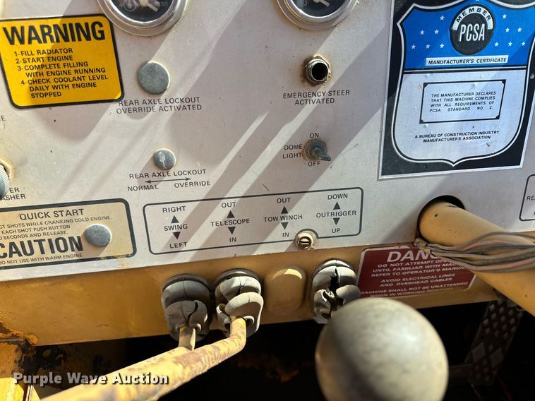 image for item DQ1497 1980 Grove RT58C  crane