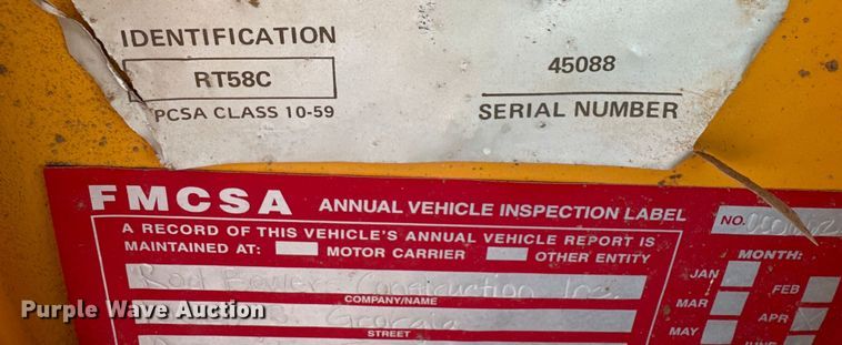 image for item DQ1497 1980 Grove RT58C  crane