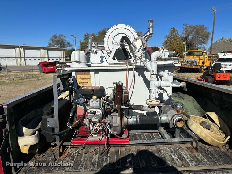 image for item DQ1500 1986 Chevrolet D3P brush fire truck