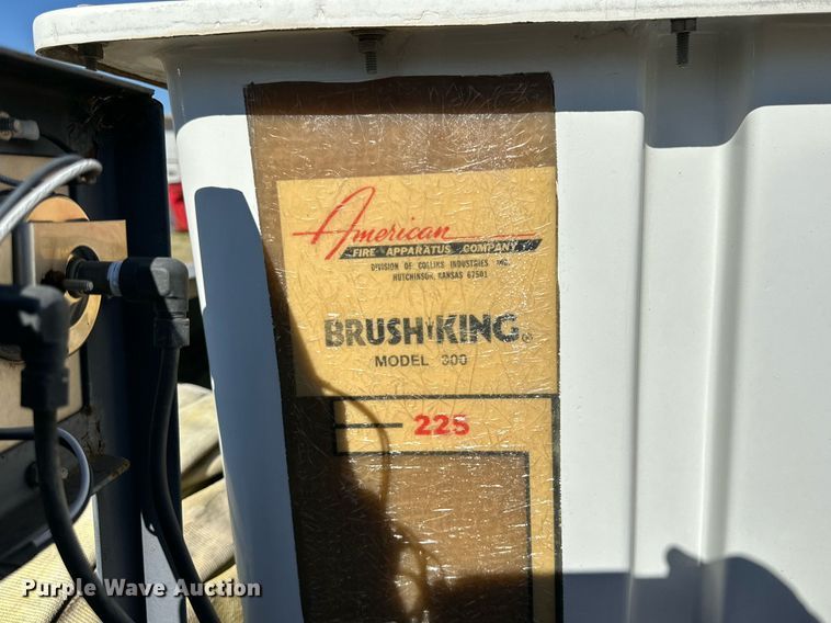 image for item DQ1500 1986 Chevrolet D3P brush fire truck