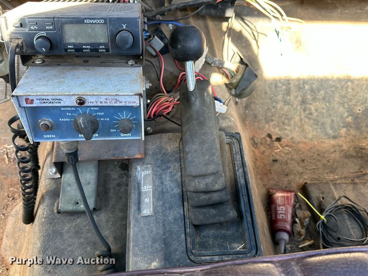 image for item DQ1500 1986 Chevrolet D3P brush fire truck