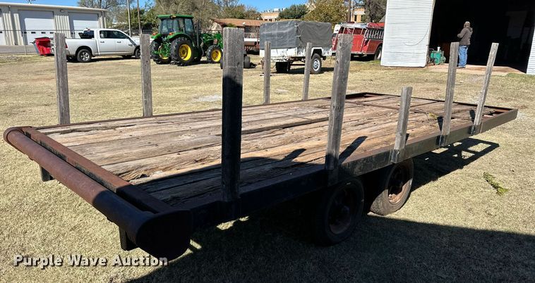 image for item DQ1501 Shop built utility trailer