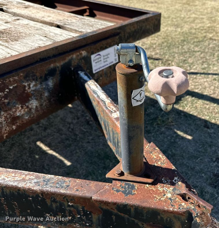 image for item DQ1501 Shop built utility trailer