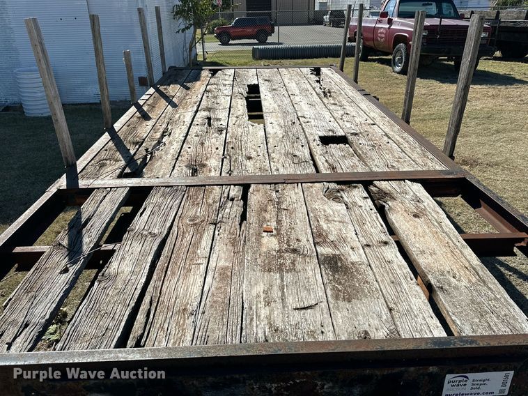 image for item DQ1501 Shop built utility trailer