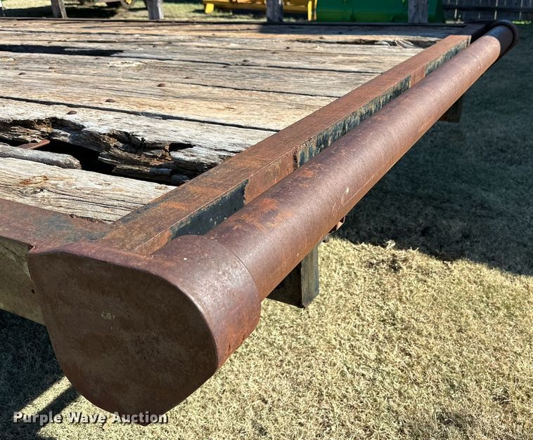 image for item DQ1501 Shop built utility trailer