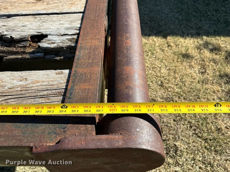 image for item DQ1501 Shop built utility trailer