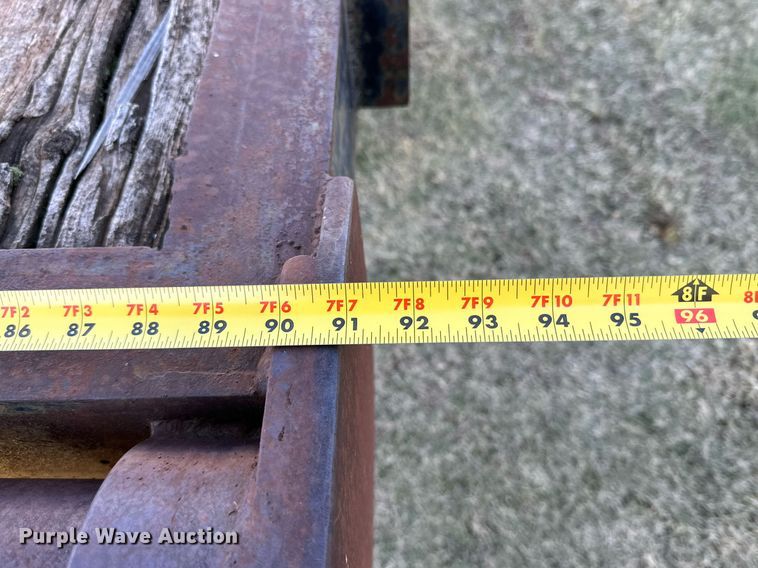 image for item DQ1501 Shop built utility trailer