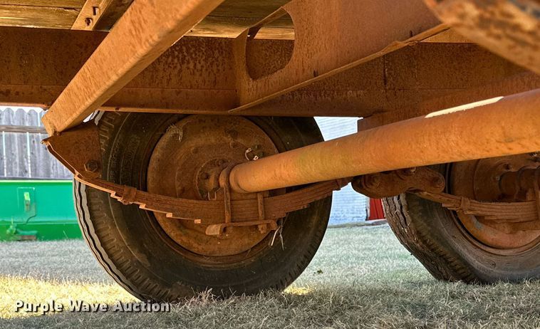 image for item DQ1501 Shop built utility trailer