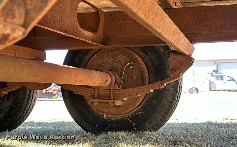 image for item DQ1501 Shop built utility trailer