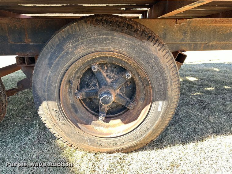 image for item DQ1501 Shop built utility trailer