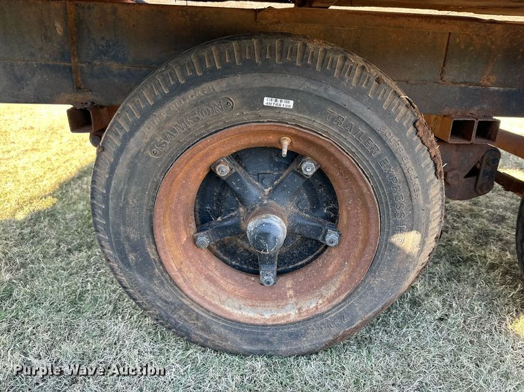 image for item DQ1501 Shop built utility trailer