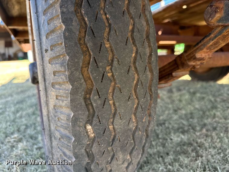 image for item DQ1501 Shop built utility trailer