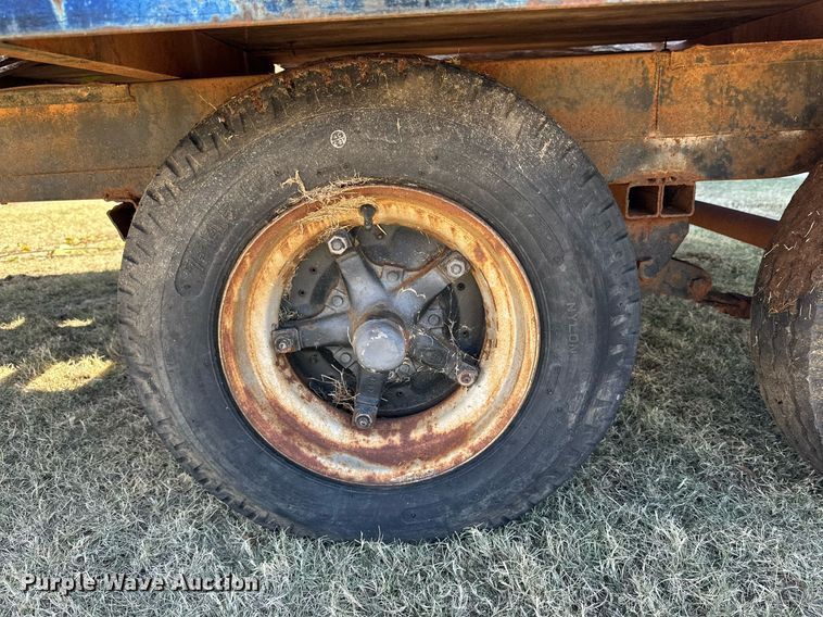 image for item DQ1501 Shop built utility trailer