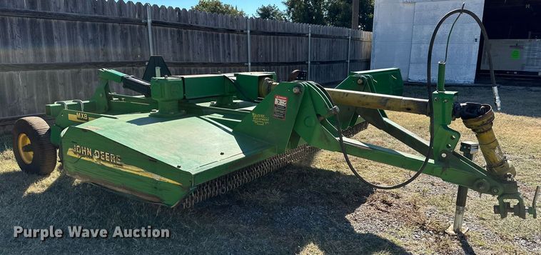 image for item DQ1503 John Deere MX8 rotary mower