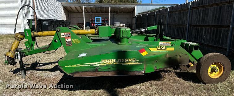 image for item DQ1503 John Deere MX8 rotary mower