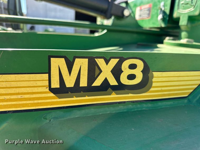 image for item DQ1503 John Deere MX8 rotary mower