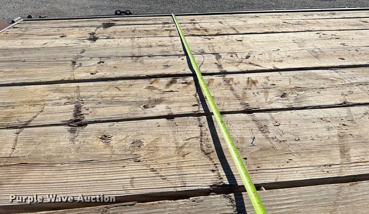 image for item DQ2246 1990 Gooseneck  equipment trailer