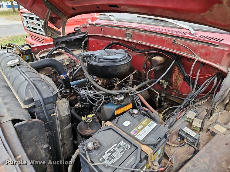 image for item DR5839 1973 Ford F600  fire truck