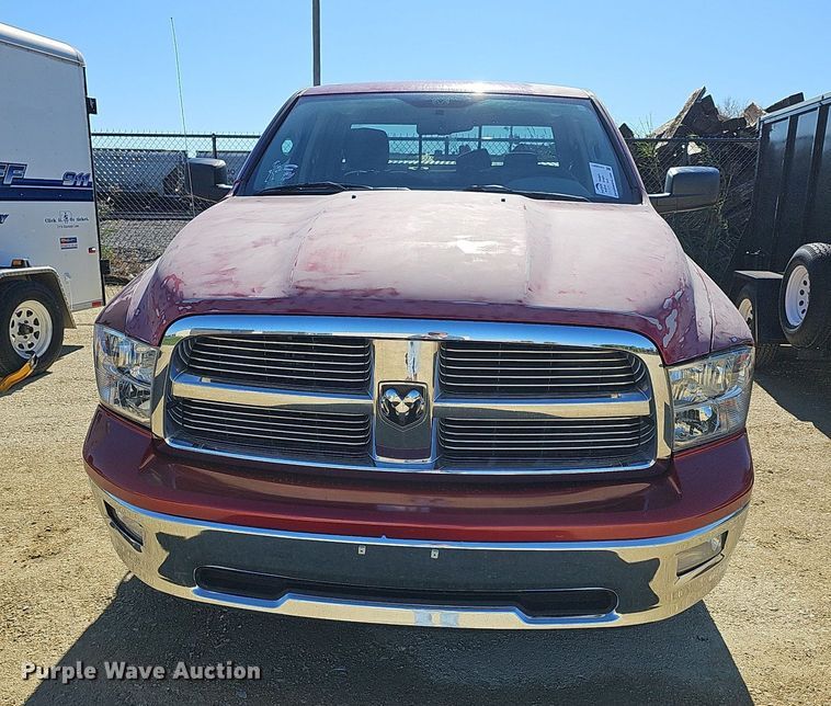 image for item DR5861 2010 Dodge Ram 1500  Quad Cab pickup truck