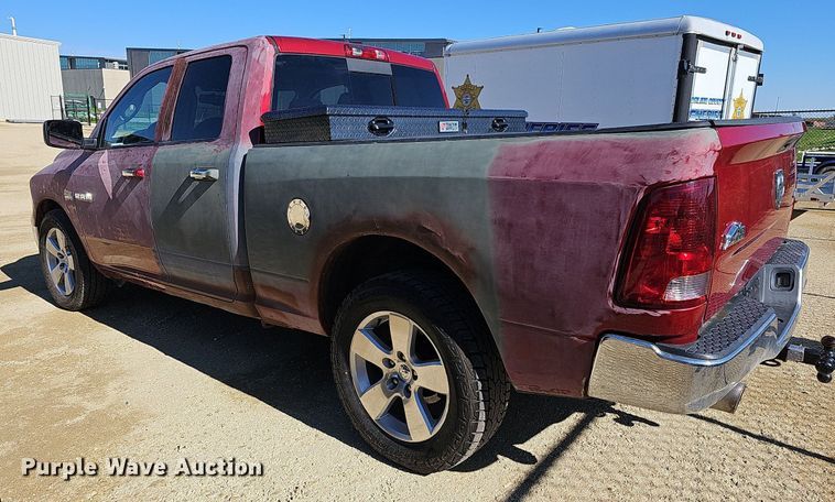 image for item DR5861 2010 Dodge Ram 1500  Quad Cab pickup truck