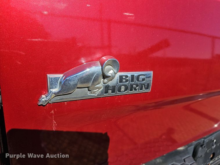 image for item DR5861 2010 Dodge Ram 1500  Quad Cab pickup truck