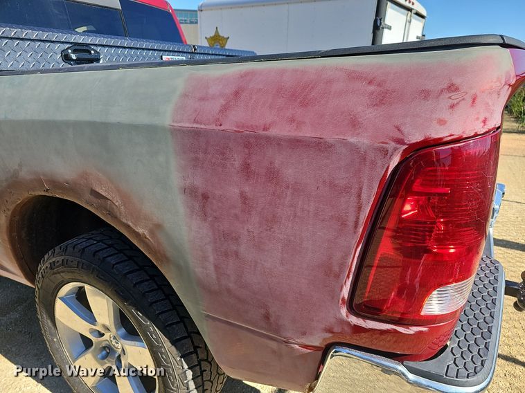 image for item DR5861 2010 Dodge Ram 1500  Quad Cab pickup truck