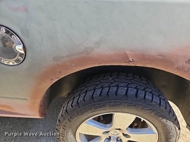 image for item DR5861 2010 Dodge Ram 1500  Quad Cab pickup truck