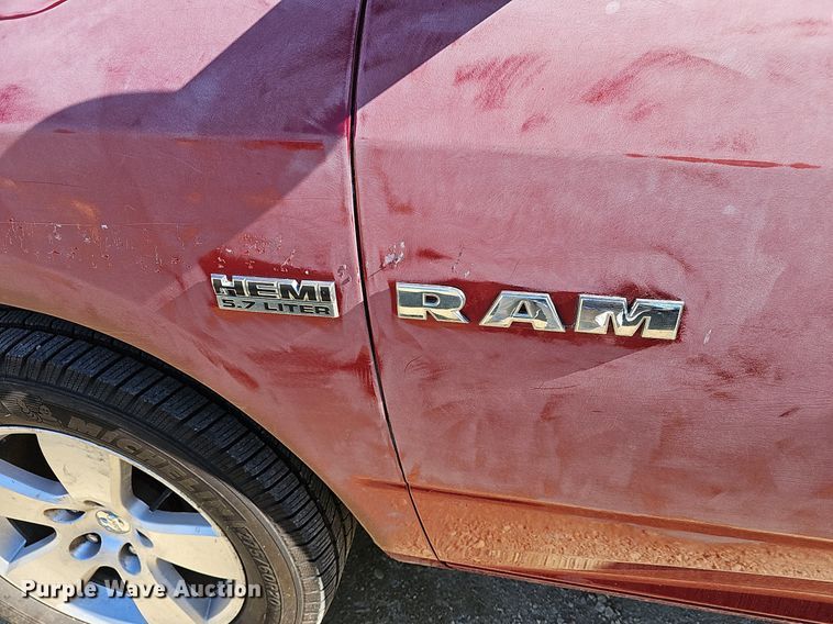 image for item DR5861 2010 Dodge Ram 1500  Quad Cab pickup truck