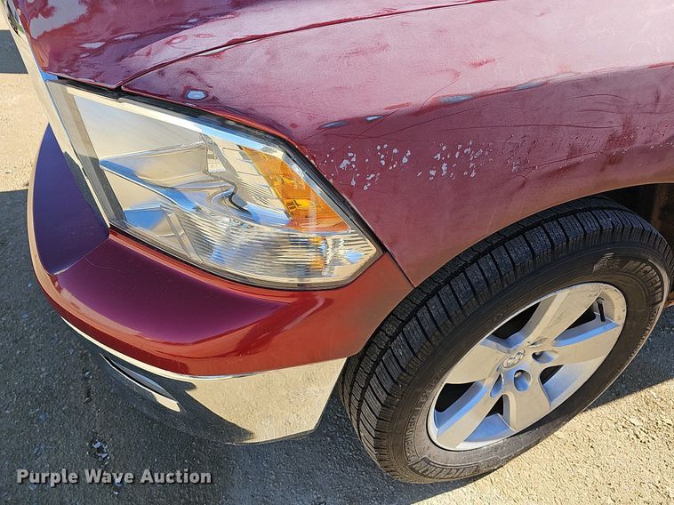 image for item DR5861 2010 Dodge Ram 1500  Quad Cab pickup truck