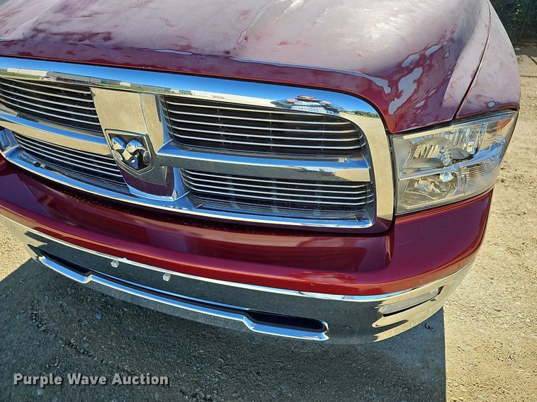 image for item DR5861 2010 Dodge Ram 1500  Quad Cab pickup truck