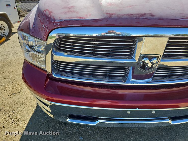 image for item DR5861 2010 Dodge Ram 1500  Quad Cab pickup truck