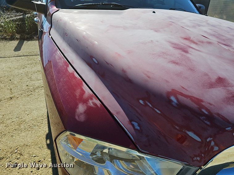 image for item DR5861 2010 Dodge Ram 1500  Quad Cab pickup truck