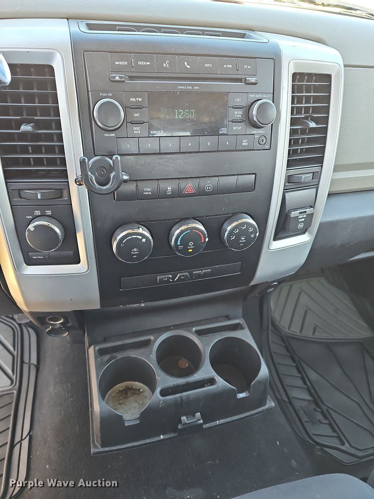 image for item DR5861 2010 Dodge Ram 1500  Quad Cab pickup truck