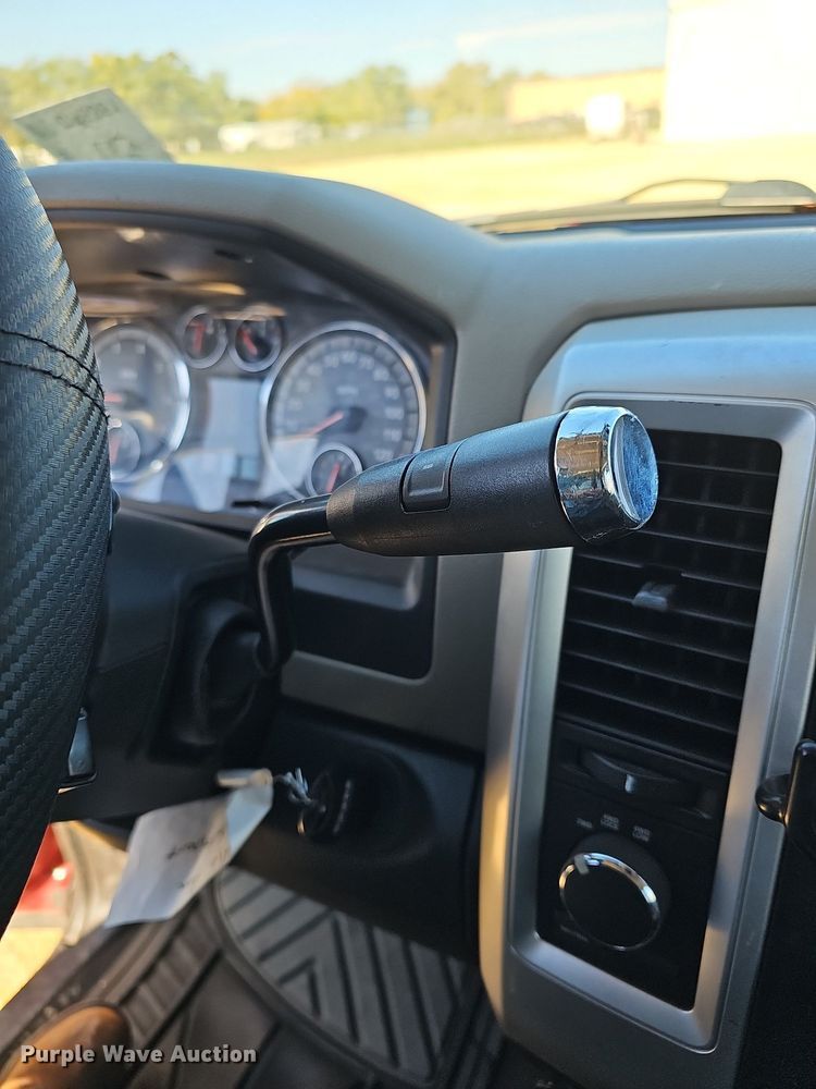 image for item DR5861 2010 Dodge Ram 1500  Quad Cab pickup truck