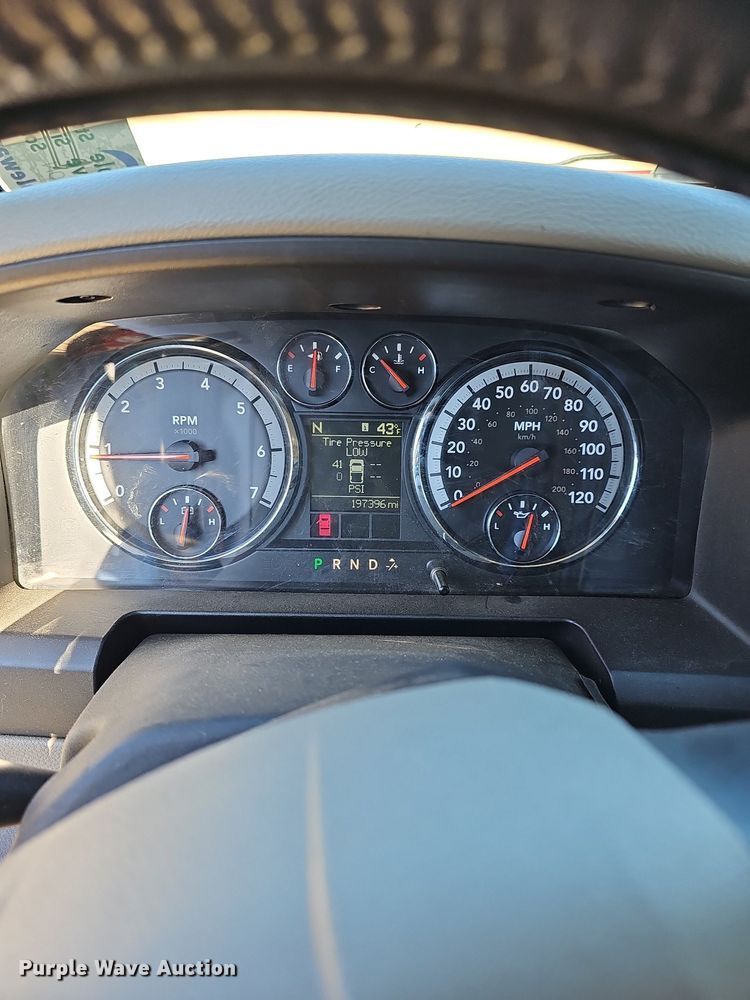 image for item DR5861 2010 Dodge Ram 1500  Quad Cab pickup truck