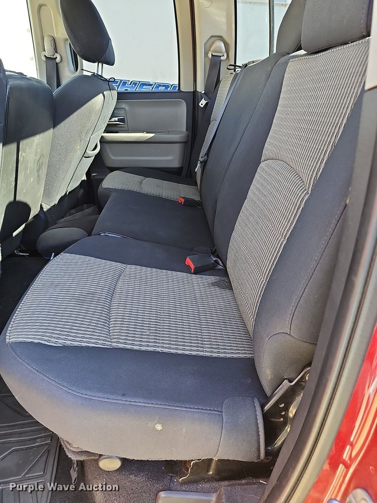 image for item DR5861 2010 Dodge Ram 1500  Quad Cab pickup truck