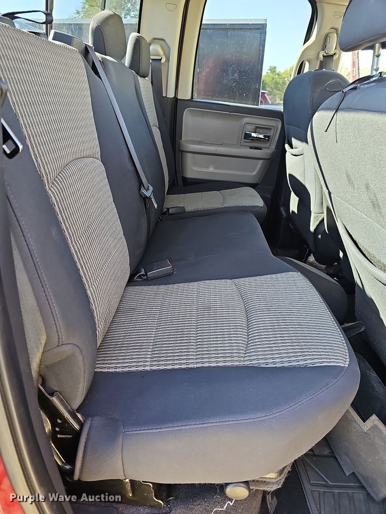 image for item DR5861 2010 Dodge Ram 1500  Quad Cab pickup truck