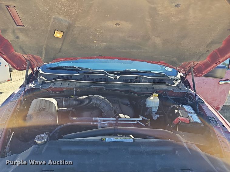 image for item DR5861 2010 Dodge Ram 1500  Quad Cab pickup truck