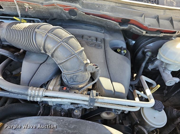 image for item DR5861 2010 Dodge Ram 1500  Quad Cab pickup truck