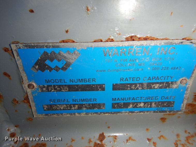 image for item DR5864 2014 Freightliner  114SD dump truck