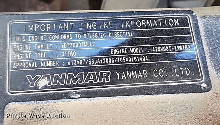 image for item DR5874 2013 Takeuchi TB285  mini excavator