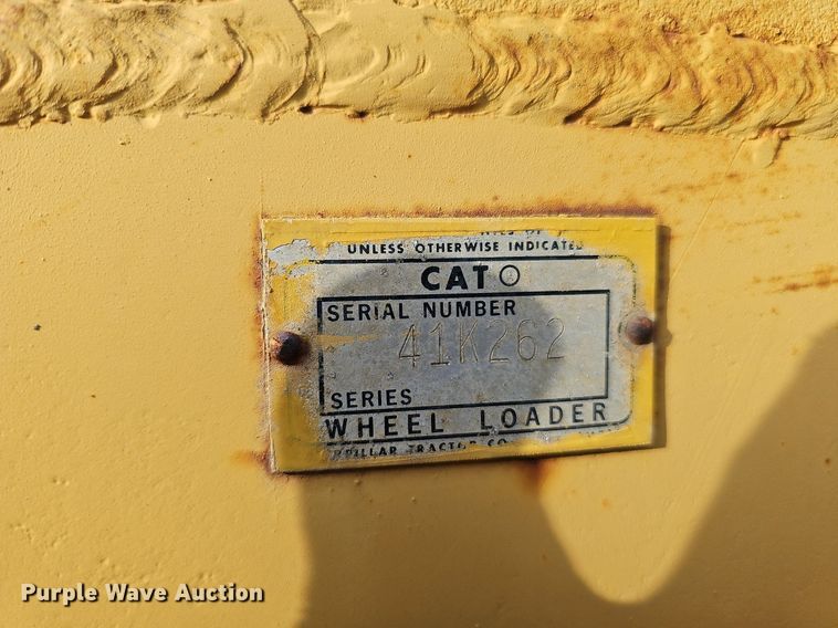 image for item DS5641 1969 Caterpillar 930  wheel loader
