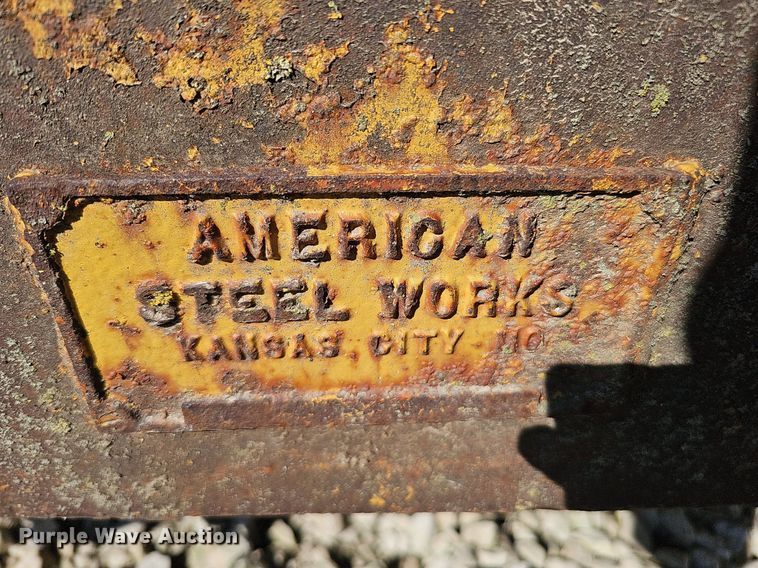 image for item DS5644 American Steel Works  wedge foot roller